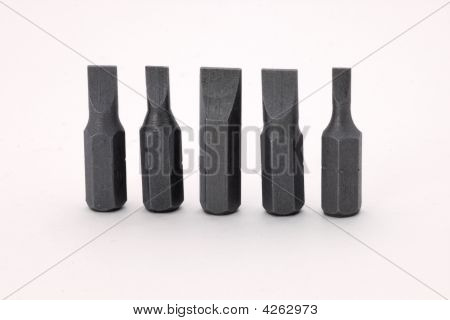 Flachkopf Treiber Bits
