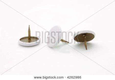 Daumen Nägel mit Köpfen machen