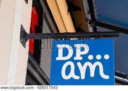 Montpellier , Ocitanie France  - 06 30 2021 : Dpam Brand Text And Logo Sign Of Du Pareil Au Même Chi