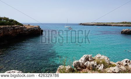 Dit Is Een Foto Van De Zee Genomen In Palma De Mallorca.