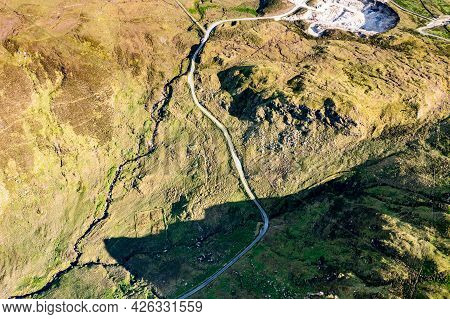 Grannys Pass Is Close To Glengesh Pass In Country Donegal, Ireland