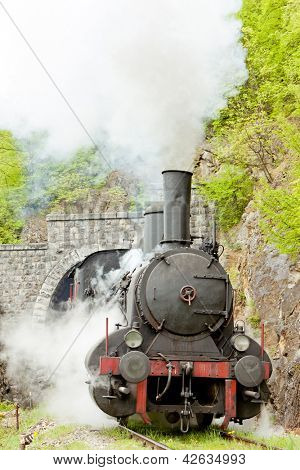 Dampflokomotive (126.014), Resavica, Serbien
