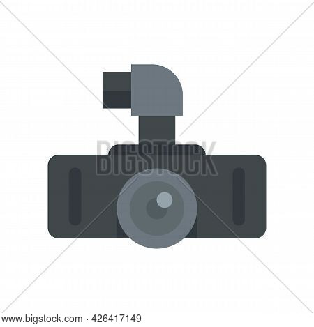 Hd Dvr Recorder Icon. Flat Illustration Of Hd Dvr Recorder Vector Icon Isolated On White Background