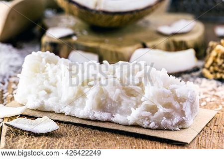 Grated White Coconut Candy From Brazil, Called 