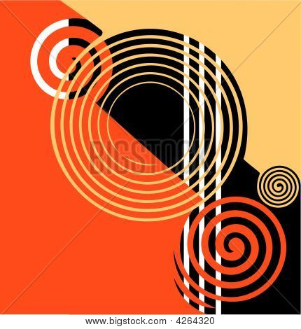Absztrakt Design.