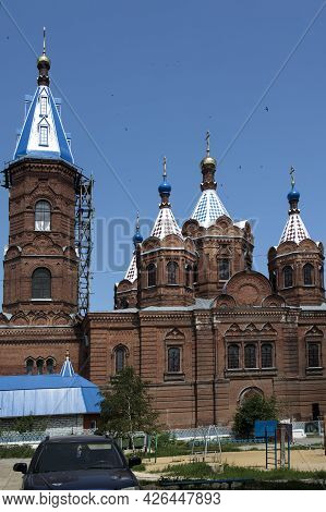 Yelets, Lipetsk Region, Russia , Temple Of The Yeletsky Icon Of The Mother Of God. Located In The Ar