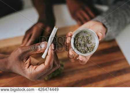 Weed joint and storing container