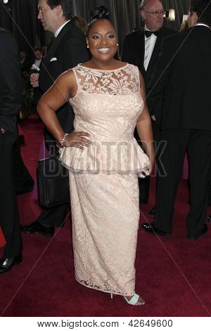 LOS ANGELES - 24 lutego: Sherri Shepherd przybywa 85 Academy Awards, prezentując Oskary w t