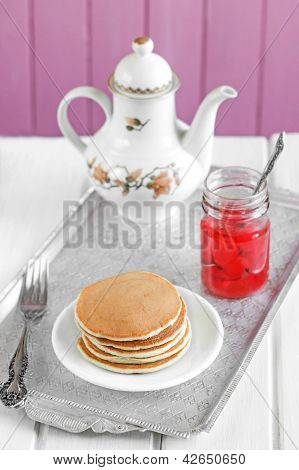 Bunt pannkakor