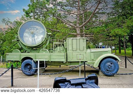 Sevastopol, Crimea-june 15, 2014: Landscape With Military Equipment On Sapun Mountain