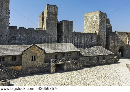 Ruins Of Smederevo Fortress In Town Of Smederevo, Serbia