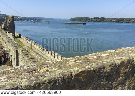 Ruins Of Smederevo Fortress In Town Of Smederevo, Serbia