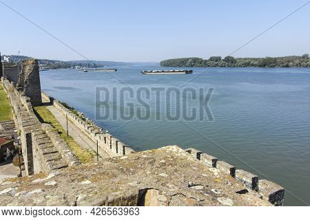 Ruins Of Smederevo Fortress In Town Of Smederevo, Serbia
