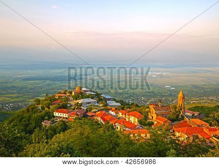 Signagi ใน Kakheti, Georgia หัวข้อ