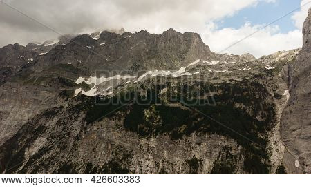 Amazing View Of Mountain In Albanian Alps