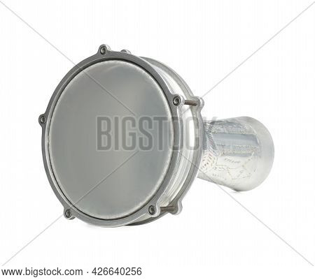 Goblet Hand Drum Isolated On White. Percussion Musical Instrument