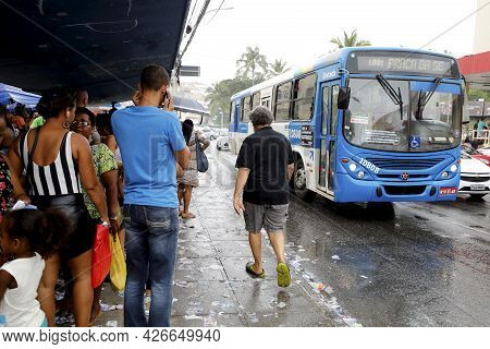 Passenger Bus In Salvador