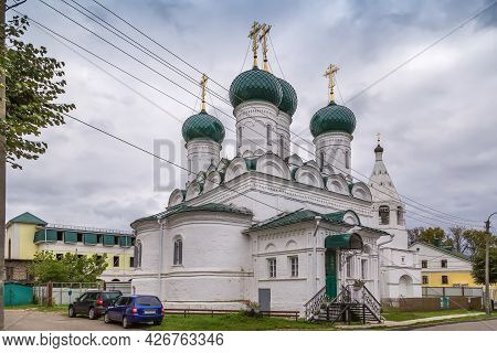 Church Of The Ascension Of The Lord On Debra In Kostroma, Russia