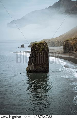 View of Arnarstapi on the south coast of the SnÃ¦fellsnes Peninsula, Iceland