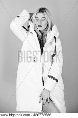 Girl Wear White Jacket. Not Every Jacket Is Ideal For Every Climate. Fancy Winter Clothes. Jacket Ha