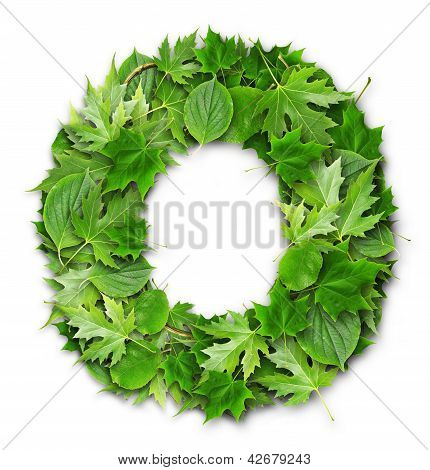Lettres de feuilles