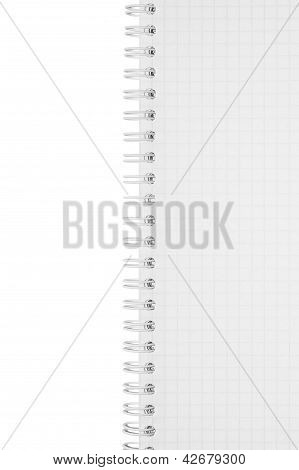 Üres Copybook háttér