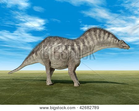 Dinosauruksen Amargasaurus