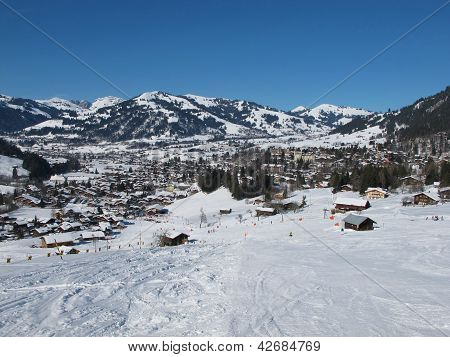Gstaad im Winter