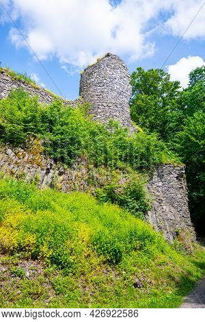 Kumburk Castle Ruins Near Nova Paka, Czech Republic