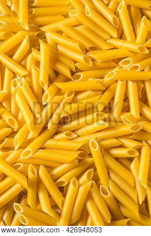 Homemade Italian Dry Mostaccioli Pasta