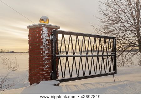Portão de ferro