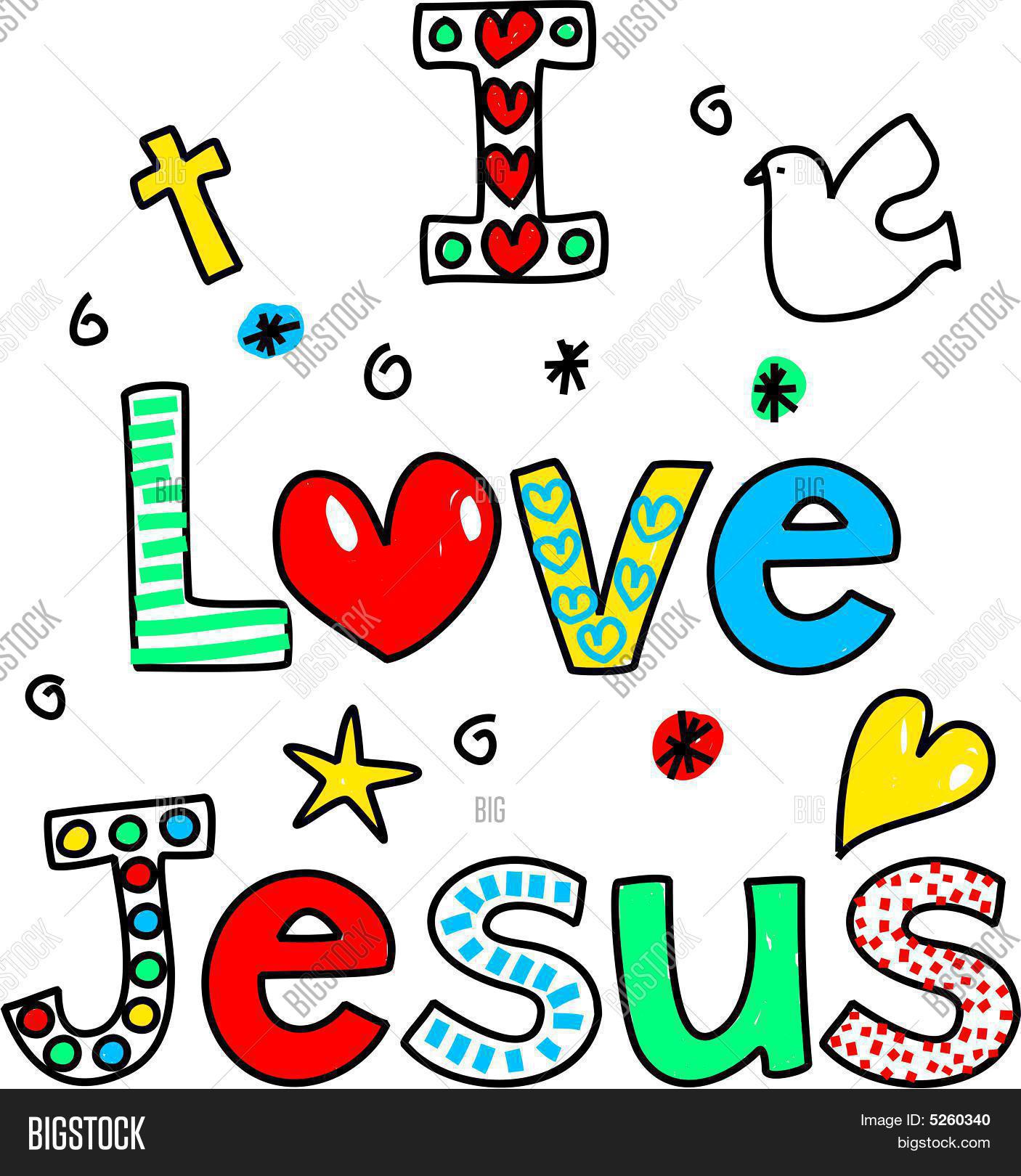 Imagen y foto Yo Amo Jesús (prueba gratis) | Bigstock
