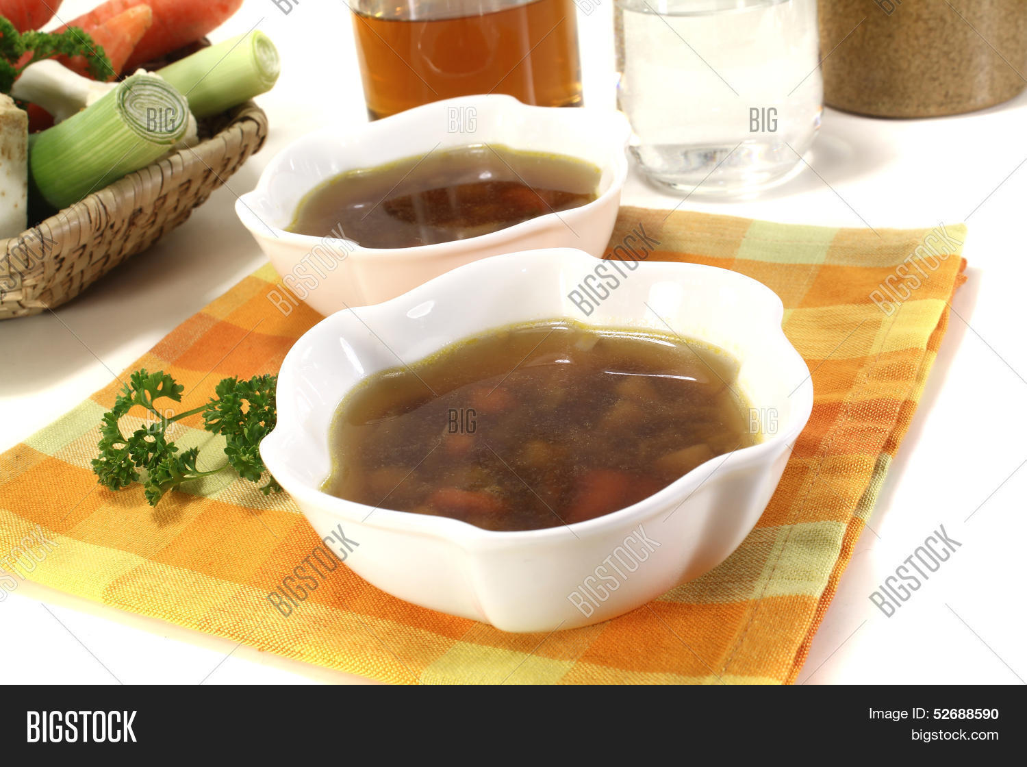 Fresh Beef Consomme Image & Photo (Free Trial) Bigstock