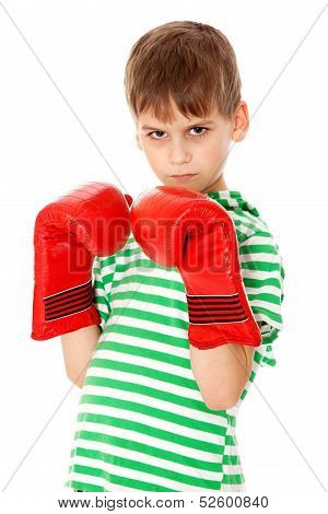 Angry Boy Pugilist