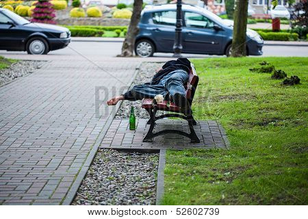 Park With Homeless