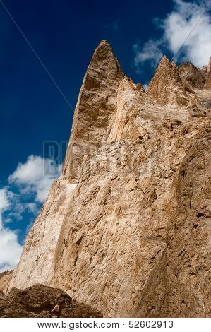 Himalaya high mountains landscape. India, Ladakh