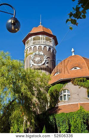 Water Tower - Symbol Of The City Svetlogorsk (until 1946 Rauschen). Kaliningrad Oblast, Russia