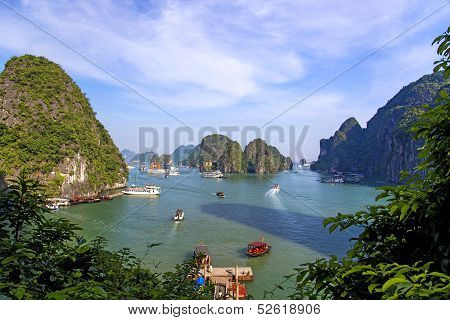 Ha Long Bay In Vietnam