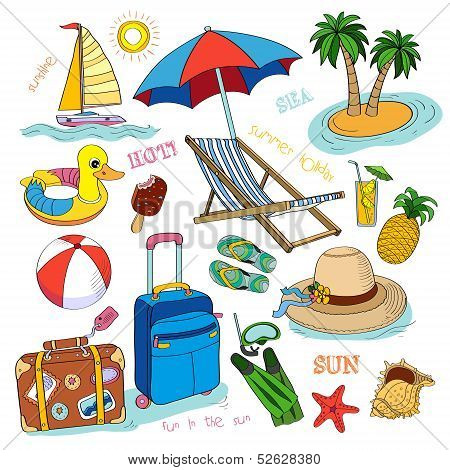 Summer Time Icon.