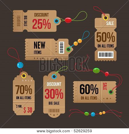 Price Tag. Vector.