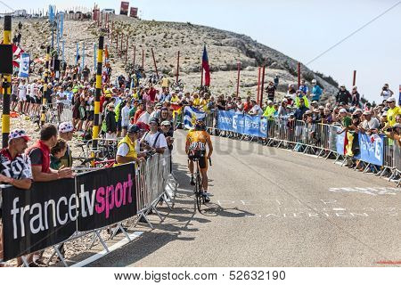 The Cyclist Igor Anton Hernandez