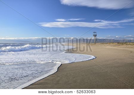 Beach watch tower, Nijar (Spain)