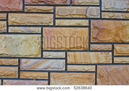Textured Stone Wall