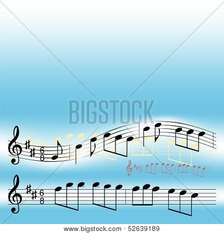 Music notes