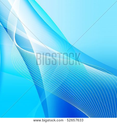Abstract background with wave