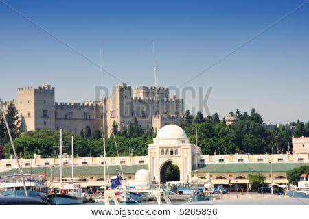 Velký hrad Magister Rhodos