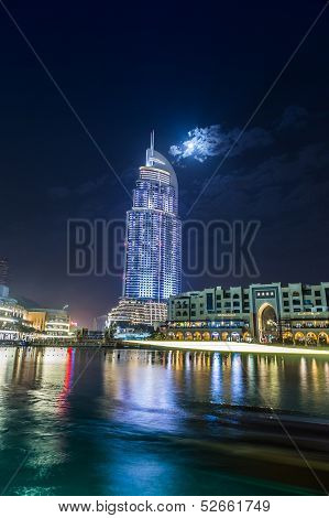 Address Hotel In The Downtown Dubai Area Overlooks The Famous Dancing Fountains
