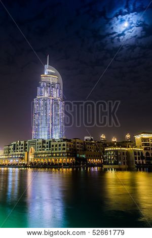 Address Hotel In The Downtown Dubai Area Overlooks The Famous Dancing Fountains