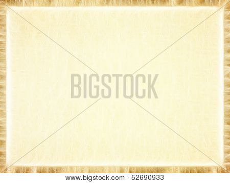 Rectangular Empty Old Paper Photo Frame.background.