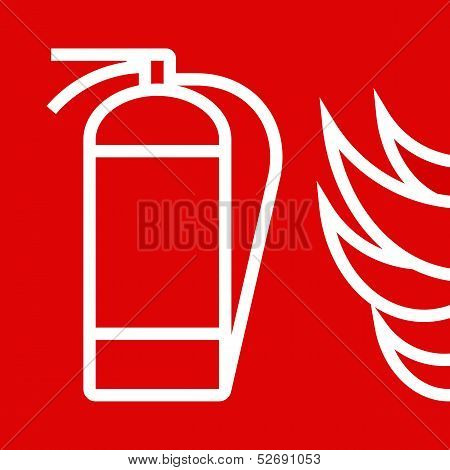 Fire Extinguisher Sign